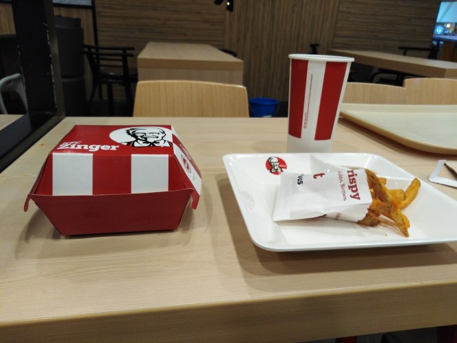 Zinger Meal by KFC