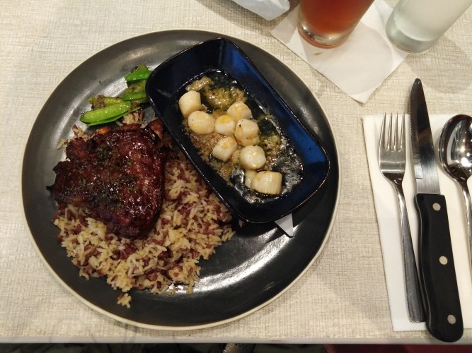 Ribs and Scallops by Red Lobster