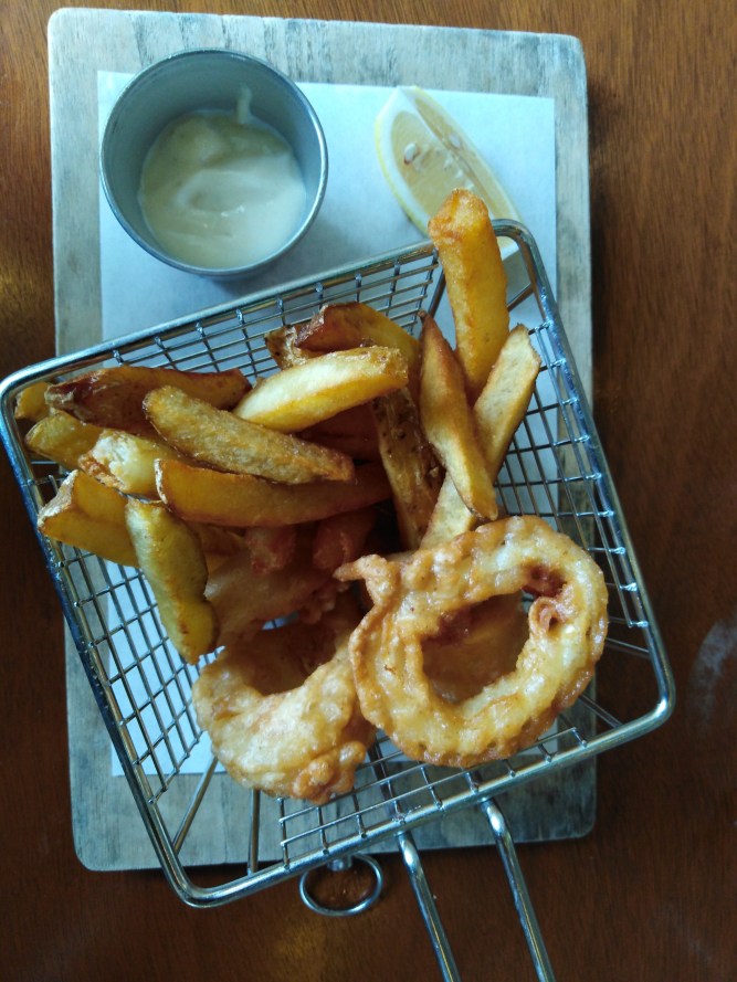 Calamari and Chips by Percy Seafood