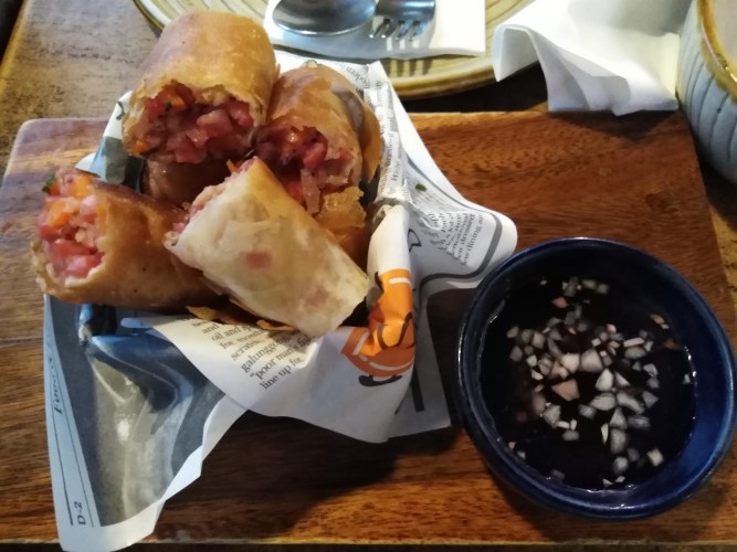 Macao Chorizo with Cheese Tidbits by Sentro 1771