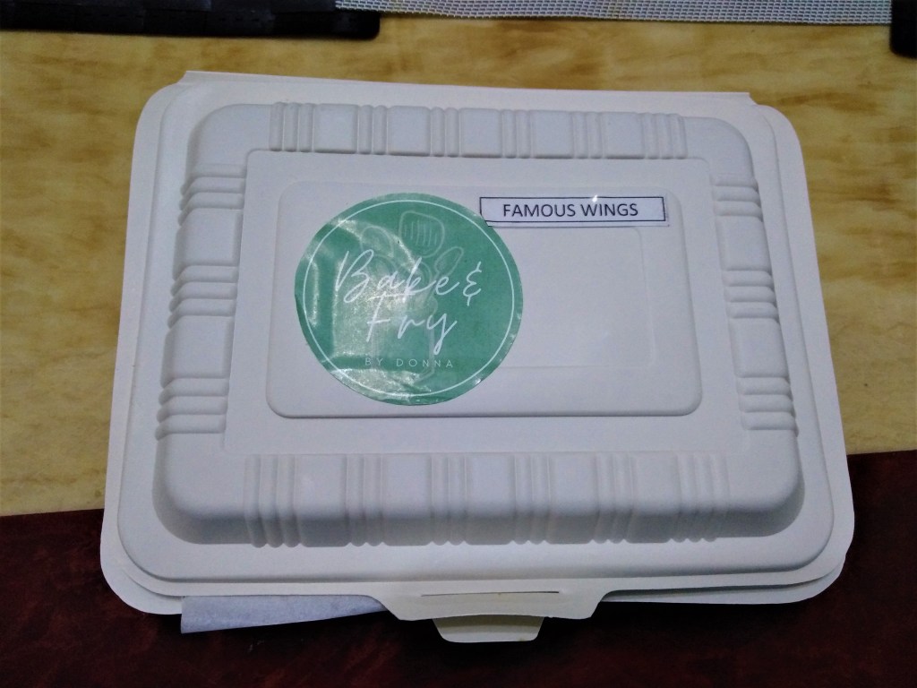 Bake and Fry Famous Wings packaging