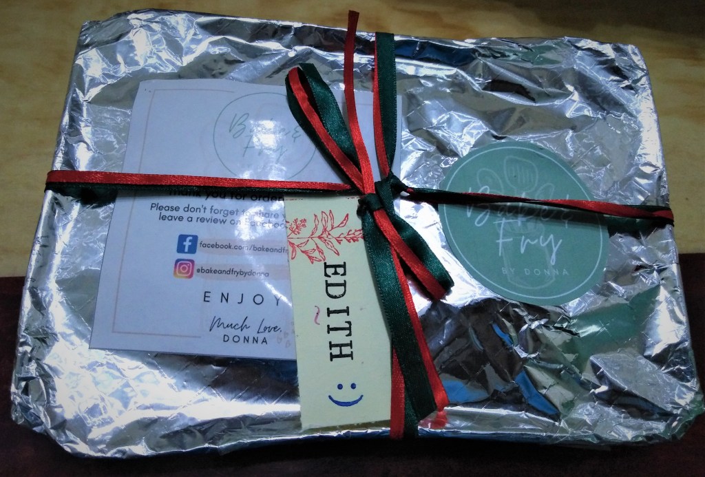 Packaging of Baked Potato salad by Bake and Fry by Donna