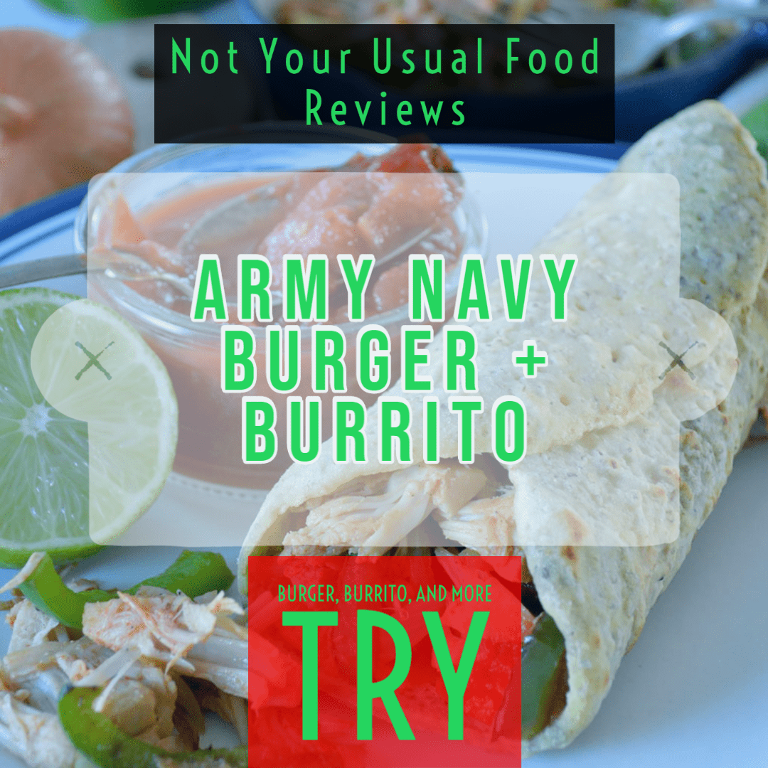 Not Your Usual Food Reviews: Army Navy