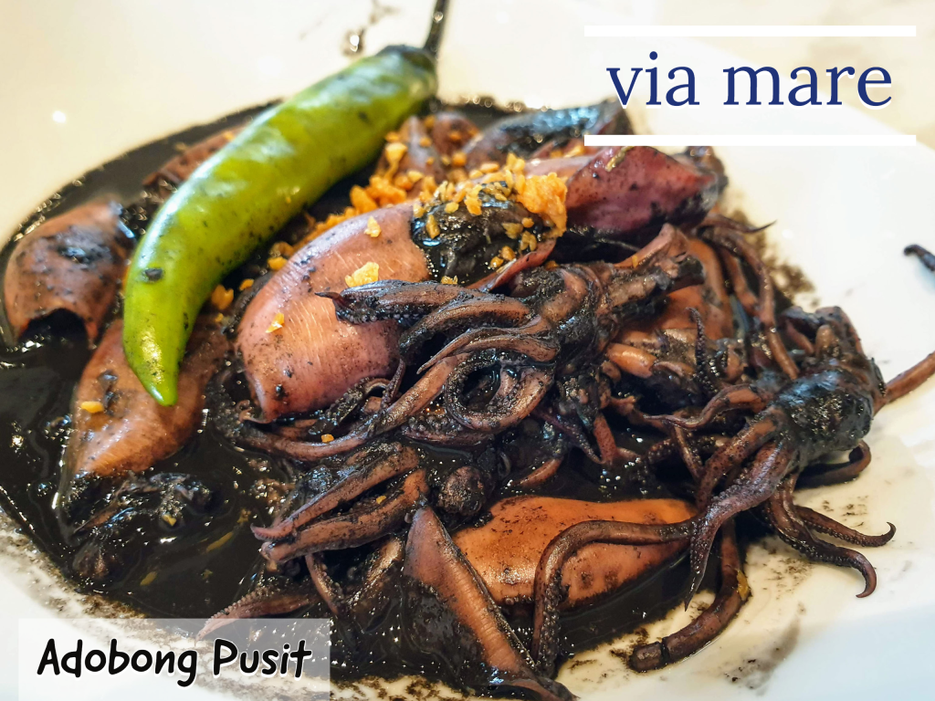 Adobong Pusit by Via Mare Adobong Pusit by Via Mare