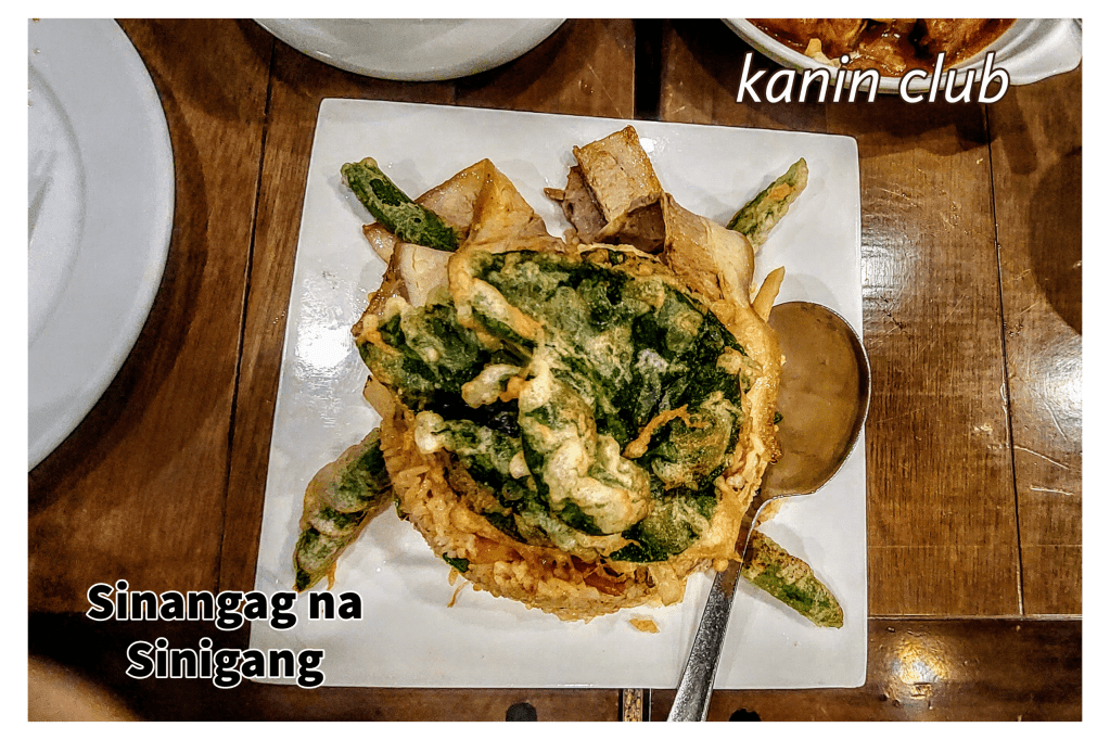 Sinangag na sinigang by Kanin Club
