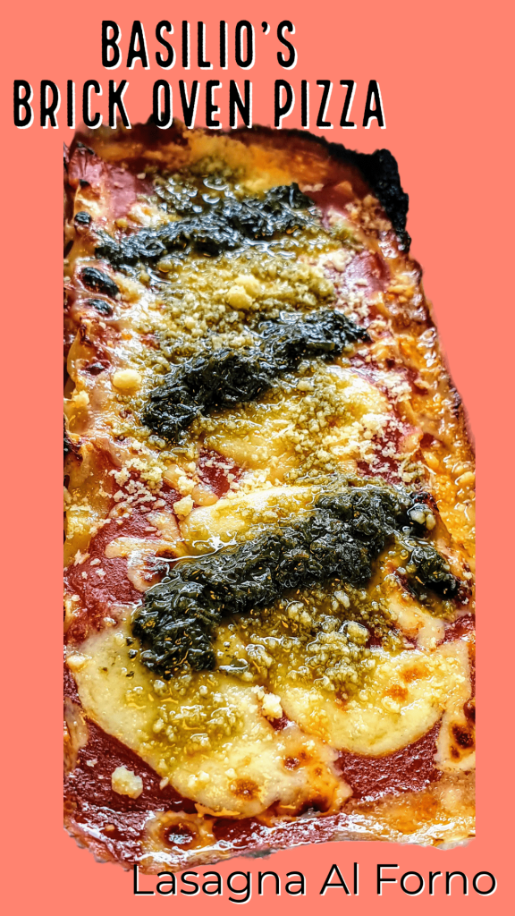 Lasagna Al Forno by Basilio's Brick Oven Pizza