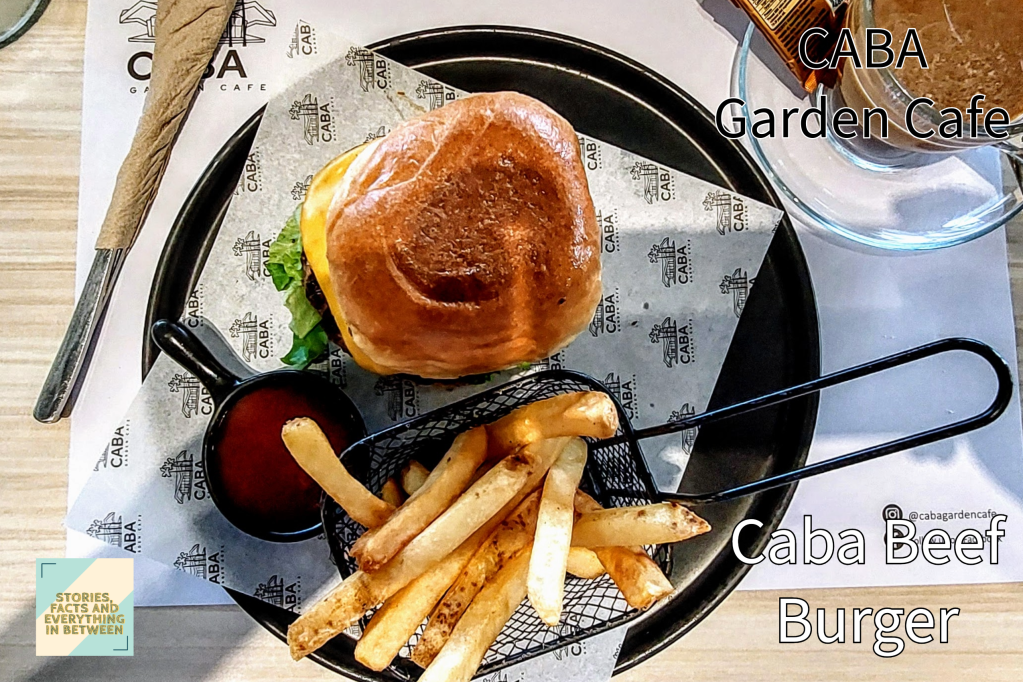 Caba Beef Burger by Caba Garden Cafe