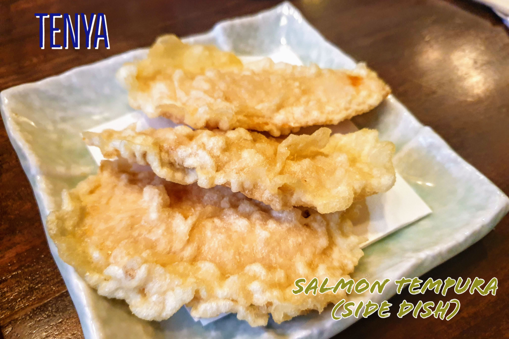 Salmon Tempura by Tenya